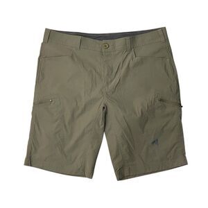 Eddie Bauer First Ascent Shorts Hiking Outdoor Stretch Nylon Olive Green Size 40